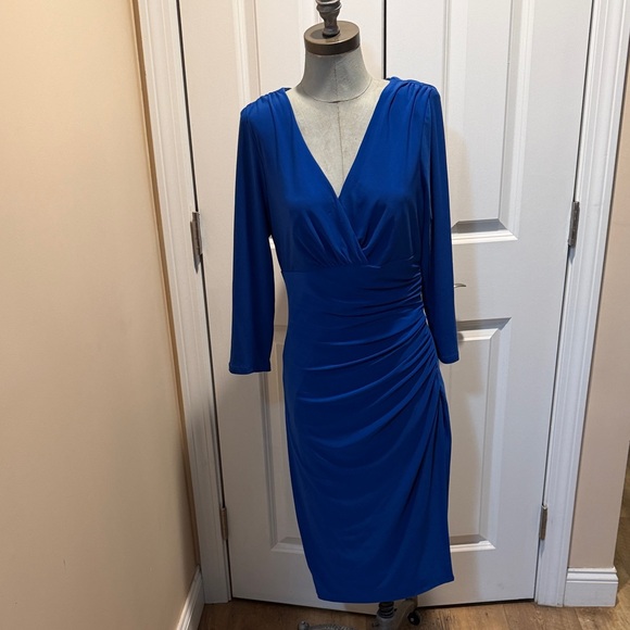 Ralph Lauren Dresses & Skirts - Ralph Lauren Cobalt Blue Long Sleeve Dress